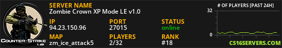 Zombie Crown XP Mode LE v1.0