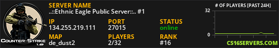 ..::Ethnic Eagle Public Server::.. #1