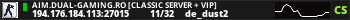 AIM.DUAL-GAMING.RO [CLASSIC SERVER + VIP]