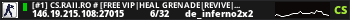 [#1] CS.RAII.RO # [FREE VIP|HEAL GRENADE|REVIVE|XP|LEVELS|MVP]