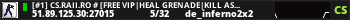 [#1] CS.RAII.RO # [FREE VIP|HEAL GRENADE|KILL ASSIST|REVIVE|XP|LEVELS|MVP]