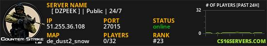 ツ [ DZPEEK ] | Public | 24/7