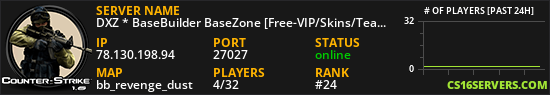 DXZ * BaseBuilder BaseZone [Free-VIP/Skins/Teams/Shop]